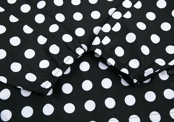 ブラックコムデギャルソン×ナイキBLACK COMME des GARCONS×NIKE ドットプリントアノラックトップス 黒M K-89336_006