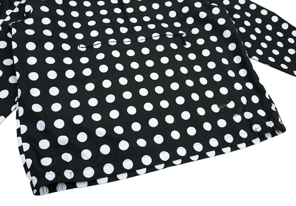 ブラックコムデギャルソン×ナイキBLACK COMME des GARCONS×NIKE ドットプリントアノラックトップス 黒M K-89336_008