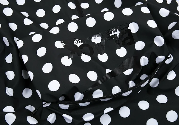 ブラックコムデギャルソン×ナイキBLACK COMME des GARCONS×NIKE ドットプリントアノラックトップス 黒M K-89336_010