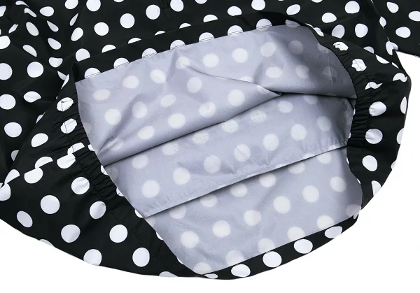 ブラックコムデギャルソン×ナイキBLACK COMME des GARCONS×NIKE ドットプリントアノラックトップス 黒M K-89336_012