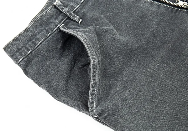 コムデギャルソン オムプリュスCOMME des GARCONS HOMME PLUS タイヤボタンコットンワークパンツ グレーM K-89345_006