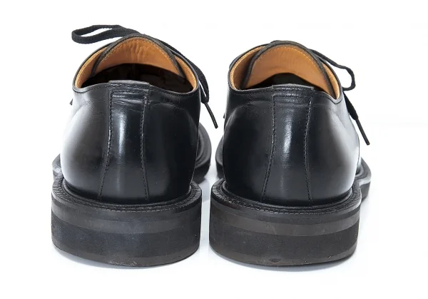 ヨウジヤマモト プールオムYohji Yamamoto POUR HOMME ストレートチップレザーシューズ 黒L(27位) K-89357_004