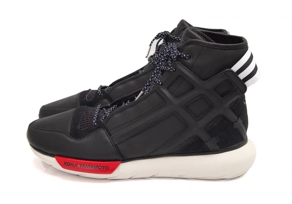 ワイスリーY-3 カーサ レーサーQASA RACER ハイカットスニーカー 黒28 K-89420_003