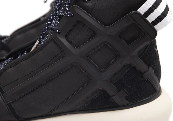 ワイスリーY-3 カーサ レーサーQASA RACER ハイカットスニーカー 黒28 K-89420_005