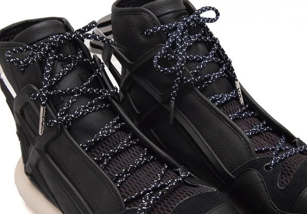 ワイスリーY-3 カーサ レーサーQASA RACER ハイカットスニーカー 黒28 K-89420_012
