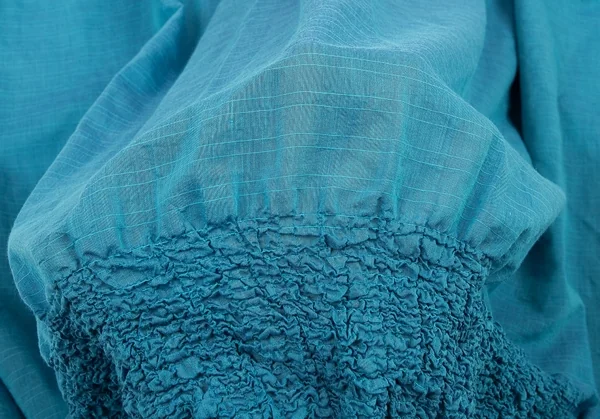 イッセイミヤケ ミーISSEY MIYAKE me フラワー刺繍カリフラワー切替ペンギンサルエルパンツ ターコイズM位 K-89460_012