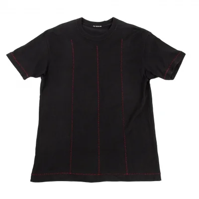 イッセイミヤケ メンISSEY MIYAKEMEN ステッチTシャツ 黒