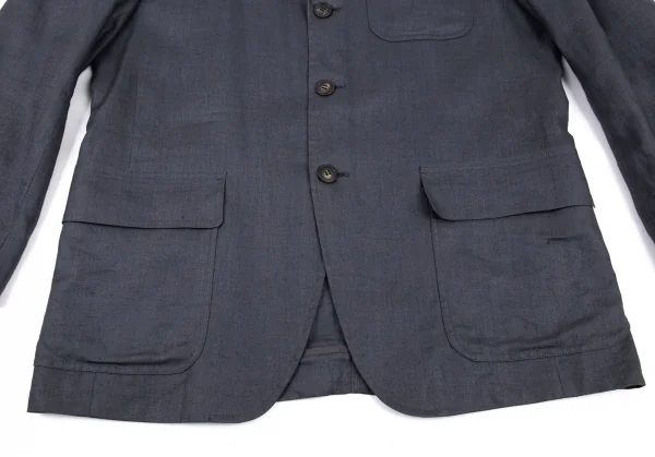 ISSEY MIYAKE MEN Linen Jacket K-89509_010