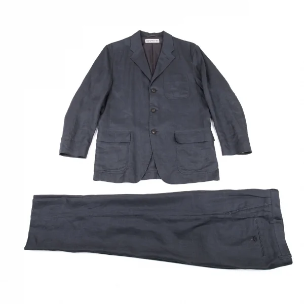 ISSEY MIYAKE MEN Linen Jacket K-89509_015