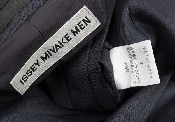 ISSEY MIYAKE MEN Linen Jacket K-89509_019