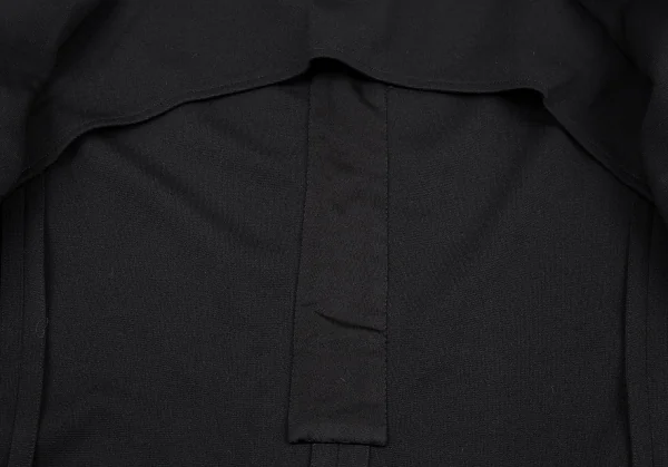 ヨウジヤマモト プールオムYohji Yamamoto POUR HOMME バックテープ切替メッシュ裏ストレッチジャケット 黒3 K-89629_012