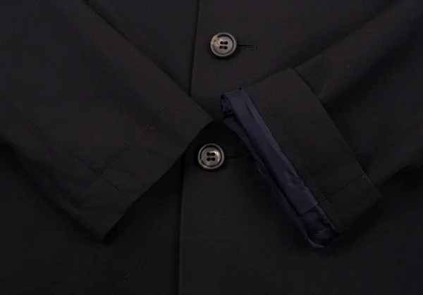 ワイズY’s ウールギャバダーツウエストシェイプデザインジャケット 濃紺2 K-89647_006