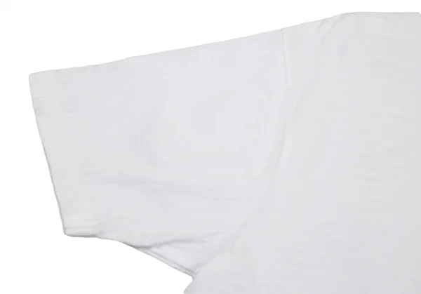 イッセイミヤケISSEY MIYAKE シワ加工グラフィックプリントTシャツ 白L位 K-89696_005