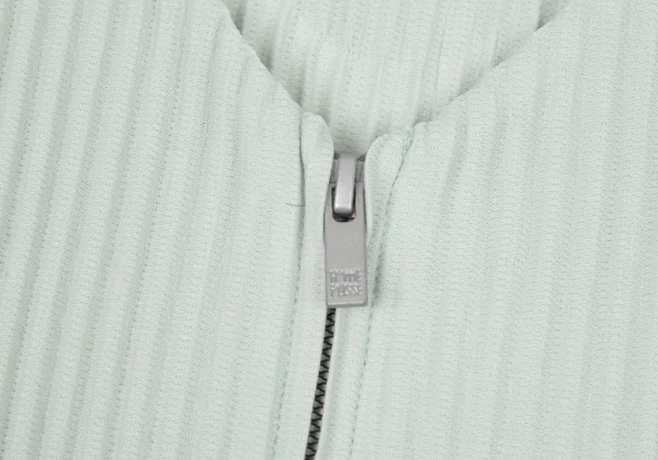 オムプリッセ イッセイ ミヤケHOMME PLISSE ISSEY MIYAKE プリーツジップアップカーディガン ライトミント2 K-89800_005