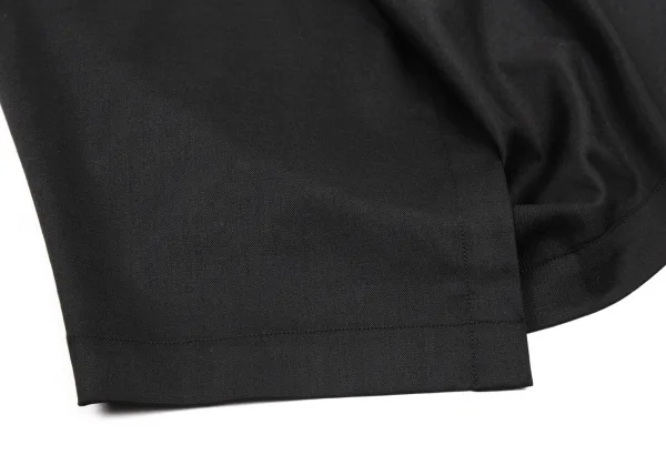 イッセイミヤケISSEY MIYAKE 132 5. ポリウールラップパンツ 黒3 K-89817_010