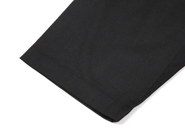 イッセイミヤケISSEY MIYAKE 132 5. ポリウールラップパンツ 黒3 K-89817_012