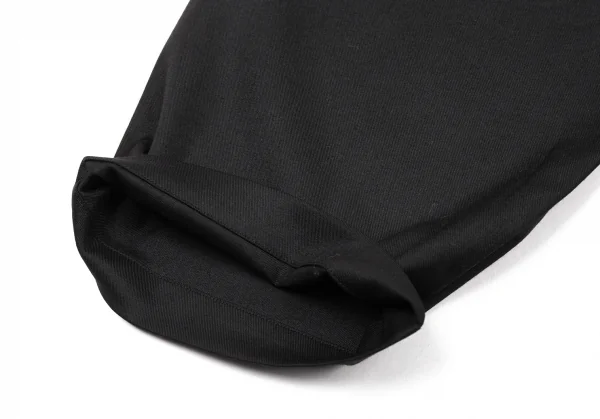 イッセイミヤケISSEY MIYAKE 132 5. ポリウールラップパンツ 黒3 K-89817_013