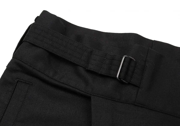 イッセイミヤケISSEY MIYAKE 132 5. ポリウールラップパンツ 黒3 K-89817_003