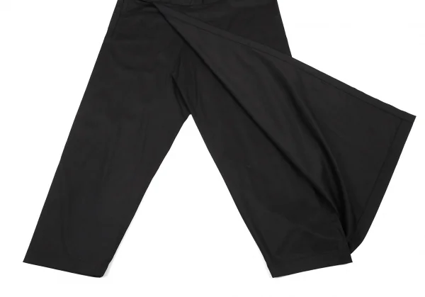 イッセイミヤケISSEY MIYAKE 132 5. ポリウールラップパンツ 黒3 K-89817_009