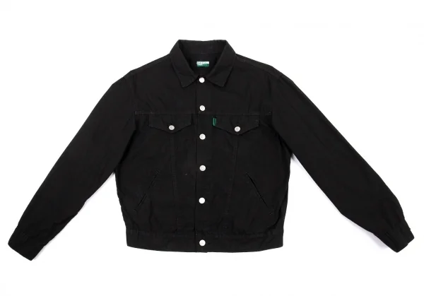 ポールスミス ジーンズPaul Smith JEANS コットンリップストップトラッカージャケット 黒M K-89822_002