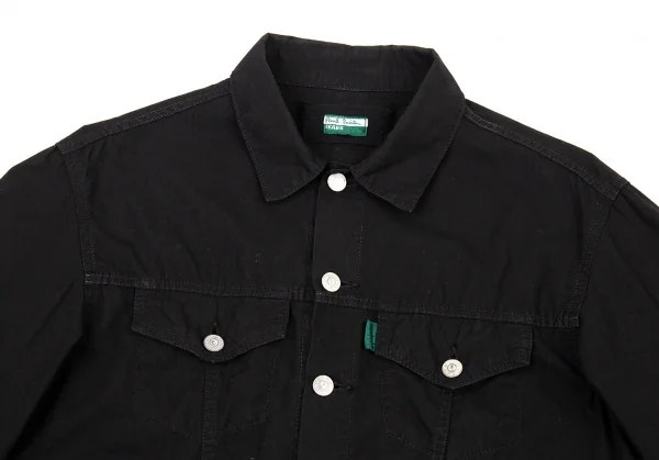 ポールスミス ジーンズPaul Smith JEANS コットンリップストップトラッカージャケット 黒M K-89822_003