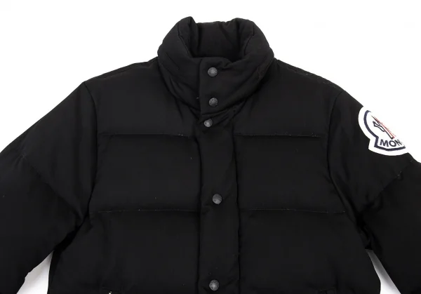 ジュンヤワタナベマン コムデギャルソン×モンクレールJUNYA WATANABE MAN COMME des GARCONS×MONCLER 裏ダックカモウールギャバダウンジャケット 黒SS K-89840_002