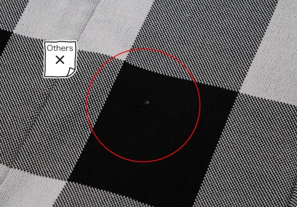 コムコム コムデギャルソンCOMME des GARCONS エステルチェック切替フライフロントコート グレー黒XS K-89944_009