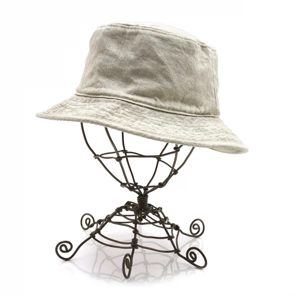 ワイズフォーメンY's for men スポテッドホースブリーチブラウンデニムハット オフライトブラウン K-89963_001