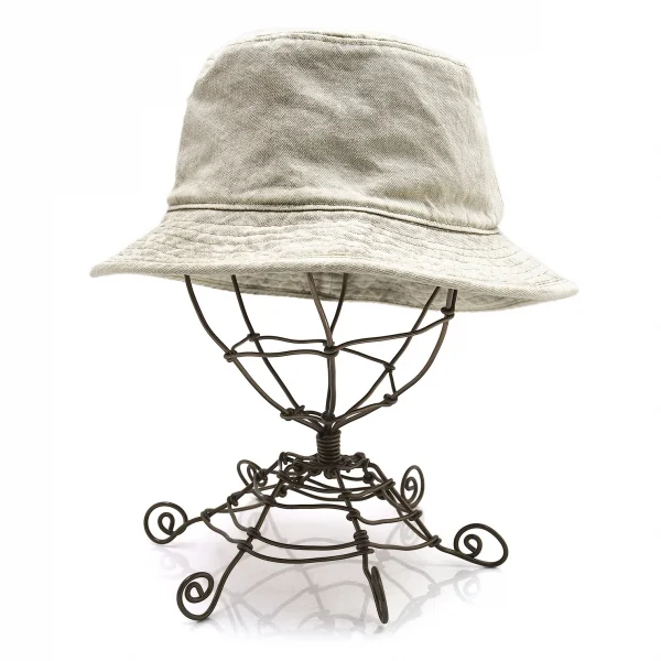 ワイズフォーメンY's for men スポテッドホースブリーチブラウンデニムハット オフライトブラウン K-89963_002