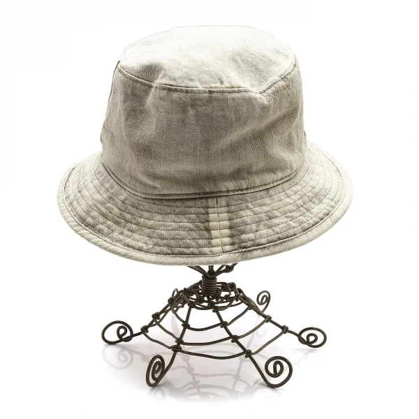 ワイズフォーメンY's for men スポテッドホースブリーチブラウンデニムハット オフライトブラウン K-89963_004