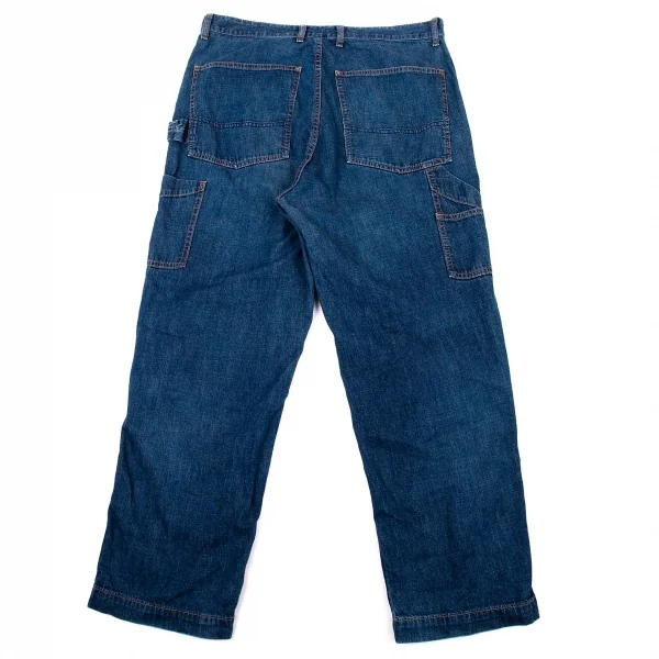 コムデギャルソン オムCOMME des GARCONS HOMME ダブルニーペインターデニムパンツ インディゴM K-89978_010