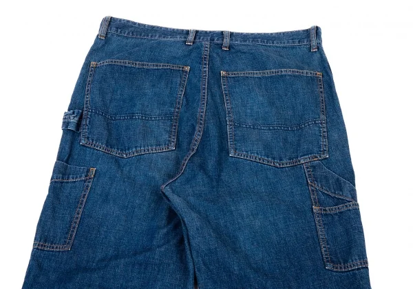 コムデギャルソン オムCOMME des GARCONS HOMME ダブルニーペインターデニムパンツ インディゴM K-89978_011