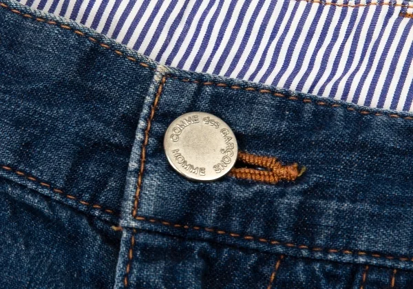 コムデギャルソン オムCOMME des GARCONS HOMME ダブルニーペインターデニムパンツ インディゴM K-89978_004