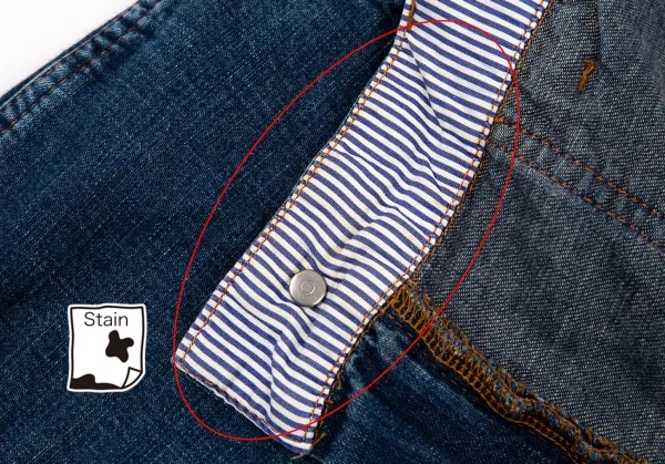 コムデギャルソン オムCOMME des GARCONS HOMME ダブルニーペインターデニムパンツ インディゴM K-89978_006