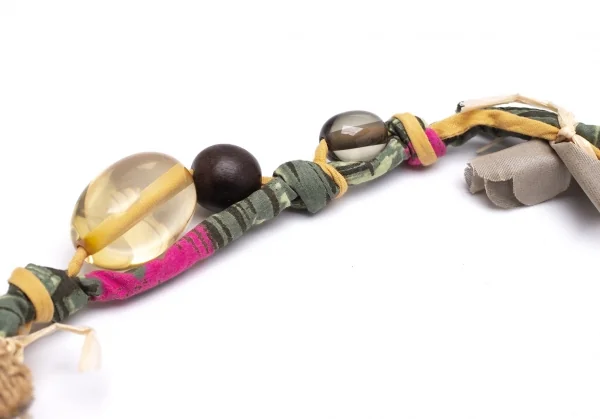 マルニMARNI カラフルストラップストーンネックレス 水色ピンク他 K-90004_010