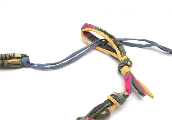 マルニMARNI カラフルストラップストーンネックレス 水色ピンク他 K-90004_004