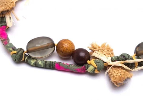 マルニMARNI カラフルストラップストーンネックレス 水色ピンク他 K-90004_009