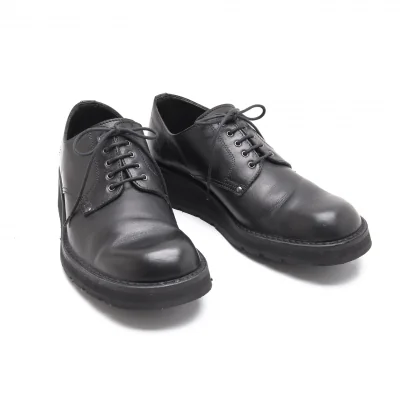 ヨウジヤマモト プールオムYohji Yamamoto POUR HOMME リベット留めレザーシューズ
