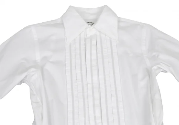 ジュンヤワタナベ コムデギャルソンJUNYA WATANABE COMME des GARCONS フリルブラウスドッキングワンピース 白黒SS K-90027_003