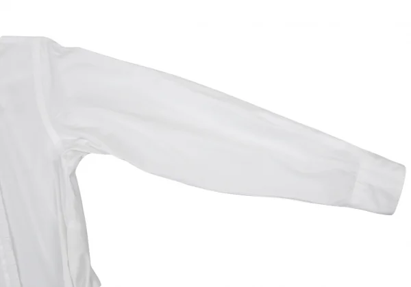 ジュンヤワタナベ コムデギャルソンJUNYA WATANABE COMME des GARCONS フリルブラウスドッキングワンピース 白黒SS K-90027_006