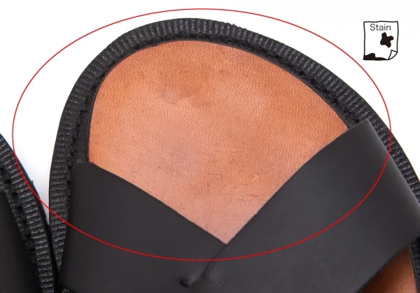 ドクターマーチンDr.Martens レザークロスストラップサンダル 黒UK4(23位) K-90031_010