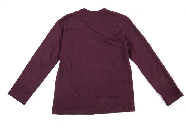 COMME des GARCONS SHIRT Inside Patch Wool Top K-90066_011