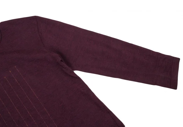 COMME des GARCONS SHIRT Inside Patch Wool Top K-90066_004