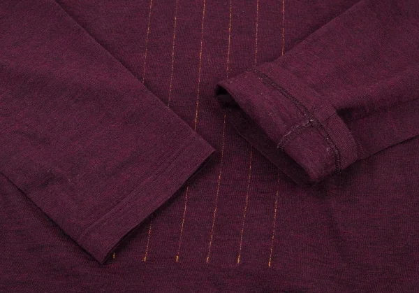 COMME des GARCONS SHIRT Inside Patch Wool Top K-90066_005