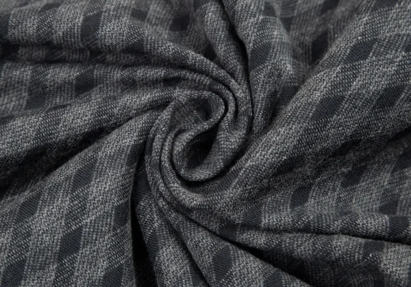 コムデギャルソン オムCOMME des GARCONS HOMME バイアスチェックカットソー グレーM位 K-90067_010