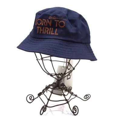 ディーアンドジーD&G ステンシルプリントバケットハット