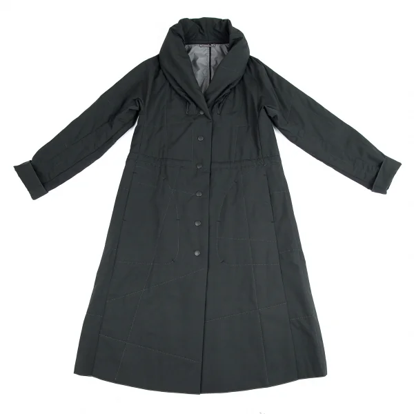 PLEATS PLEASE Hoodie Coat K-90101_002
