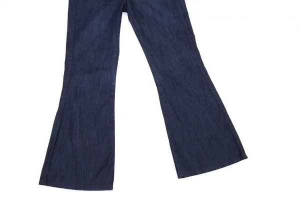 ルジャンドゥ マリテフランソワジルボーLE JEAN DE MARITHE FRANCOIS GIRBAUD ストレッチ切替デザインフレアデニムパンツ インディゴS K-90132_006