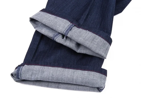 ルジャンドゥ マリテフランソワジルボーLE JEAN DE MARITHE FRANCOIS GIRBAUD ストレッチ切替デザインフレアデニムパンツ インディゴS K-90132_007