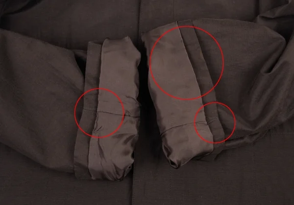 ヨーガンレールJURGEN LEHL シルクコットンフライフロントコート 茶M K-90175_011